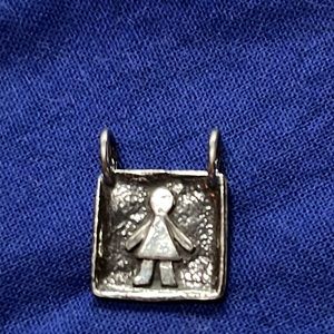 Silpada sterling 925 little girl charm,